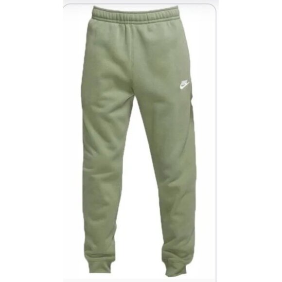 Nike Sportswear Club Green  Fleece Jogger Sweatpants BV2671 - Picture 1 of 10